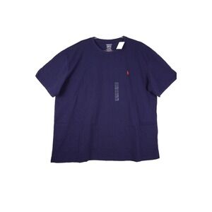 Polo Ralph Lauren French Navy Pony Logo T Shirt Blue Sz XXL Large, NWT